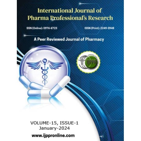 International Journal of Pharma Professional’s Research (IJPPR)