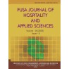 PUSA Journal of Hospitality and Applied Sciences  Open access