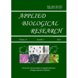 Applied Biological Research PRINT SUBSCRIPTION