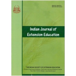 Indian Journal of Extension Education  PRINT SUBSCRIPTION