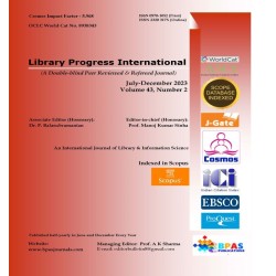 LIBRARY PROGRESS (INTERNATIONAL)   ONLINE  SUBSCRIPTION